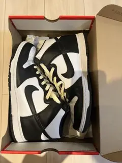 DUNKHIGH 27.0 NIKE ダンクハイ パンダ (黒紐あり)
