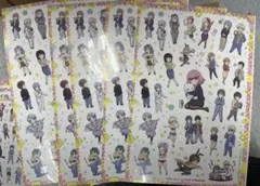 ガンダムエース　ハマーン様　ミニキャラステッカー5 セット　ジオン　GUNDAM