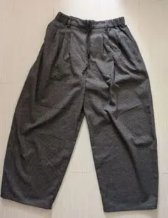 スタジオクリップ　チェックパンツL