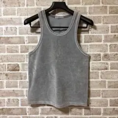 Alexander Wang アレキサンダーワン ベロア タンクトップ