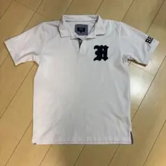 BEAMS HEART ビームス　ハート　H ロゴ刺繍 ポロシャツL