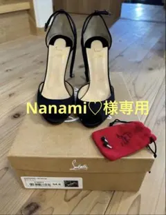 Christian Louboutin ブラック ハイヒール 34.5