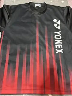 YONEX Tシャツ Mサイズ 黒/赤