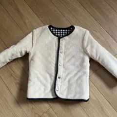 チェック柄ジャケット　リバーシブル