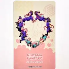 忍たま乱太郎　アニメイトカフェ アニカフェ　はぁとふる大作戦 クリアカード 集合