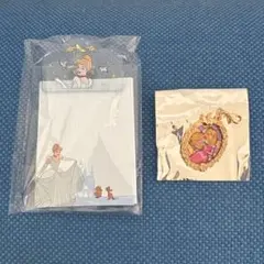 クリップボード付きメモ&プリンセス シークレットチャーム