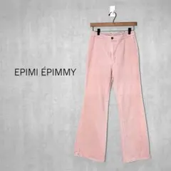 EPIMI E'PIMMY　バックレースアップセミフレアパンツ　ピンク　サイズSのサムネイル