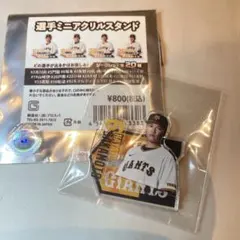 読売ジャイアンツ　坂本勇人　選手ミニアクリルスタンド