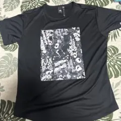 adidas 半袖プラシャツ ☆ブラック ☆sizeL カモフラ