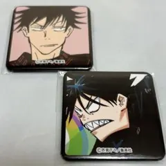 呪術廻戦　伏黒恵　スクエア缶バッジコレクション