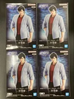 劇場版 シティハンター 天使の涙 エンジェルダストフィギュア 冴羽 獠 ×4