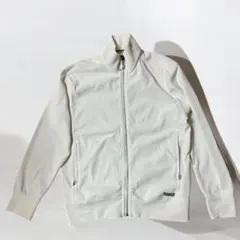 U.Prenoma ジップアップ　ゴルフホワイト　スポーティー　ライトアウター