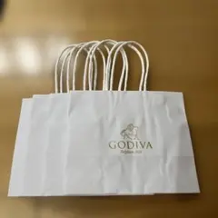 GODIVA ショップ袋 4枚セット