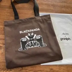 BLACKPANDA トートバッグ AEONコラボ
