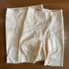 芦屋美整体　骨盤スリムショーツ　L　ベージュ　２枚セット