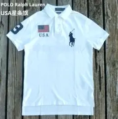 POLO Ralph Lauren ビッグポニー 星条旗USA刺繍