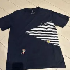 graniph グラニフ クレヨンしんちゃん Tシャツ　Mサイズ　ネイビー