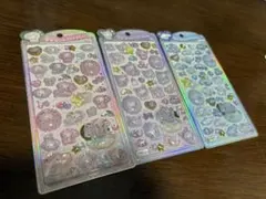 マイメロ　クロミ　シナモン　うるちゅるポップシール　ベビー