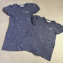 SLAP SLIP 半袖ワンピース 2枚セット さくらんぼ柄　90㎝　110cm