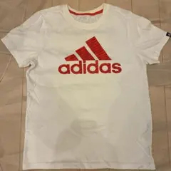 adidas ホワイト レッド Tシャツ