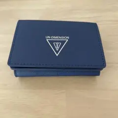 UN-DIMENSION ネイビー 財布　にじさんじ　イブラヒム