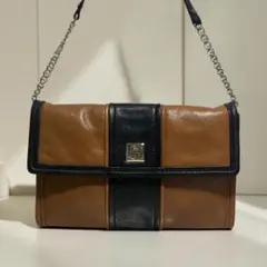 ケイトスペード 2WAY レザー チェーンショルダー クラッチ ターンロック