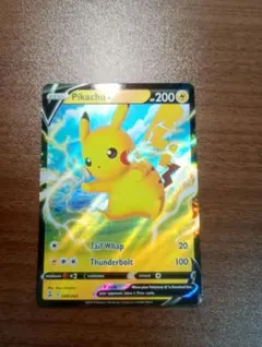 ポケモンカード ポケカ ピカチュウv ホロ 海外限定 英語版 正規品