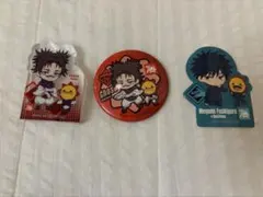 呪術廻戦　コジマ　脹相　アクリルブロック　缶バッチ　シールステッカー　伏黒恵