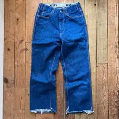日本製 WESTOVERALLS WEST'S ハイウエスト デニム パンツのサムネイル
