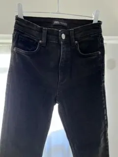 ZARA ザラ ブラック フレアデニム 34サイズ XS