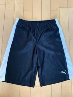 Puma プーマ ブラック ハーフパンツ ジュニア ボーイズ S 150〜160