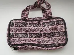 アナスイ新品ブラシ収納付き ミニポーチ バッグ多機能ポーチ