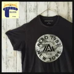 アメリカ古着　半袖Tシャツ　AEROPOSTALE　M　NEWYORK　ブラックのサムネイル