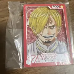 ワンピース 一番くじ G賞 カードデザインアクリルスタンド サンジ