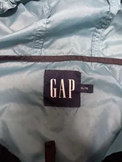 90s OLD GAP ナイロン アノラック パーカー ブルー 紺タグ ギャップ