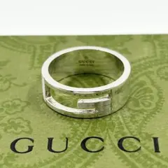 本物 GUCCI グッチ ブランデットＧリング ♯11 シルバー925 札幌市北区 GUCCI（グッチ） 11号 リング・指輪 ブランデッド カットアウトG 表記