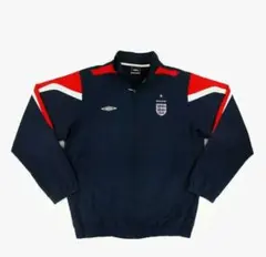 00s UMBRO サッカー イングランド代表 ナイロン ジャケット ジャージ