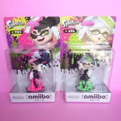 【未開封】アオリ ホタル amiibo アミーボ スプラトゥーン２
