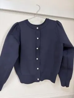 NANO UNIVERSE パールボタンカーディガン