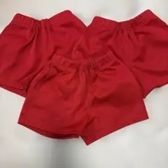 KIRINJI キリンジ　赤　体操服 子供用 3点セット　体操ズボン　半ズボン