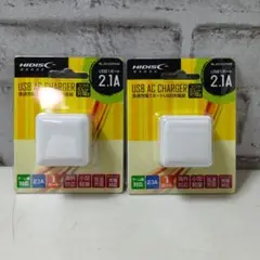 【未使用】HIDISC USB AC CHARGER 2.1A 1ポート