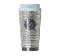 SAKURA2026ステンレスタンブラーラインストーンエアリーブルー473ml 