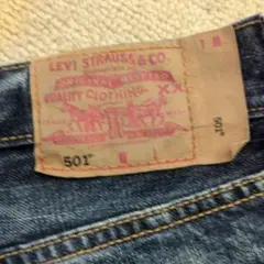 Levi's 501 ストレートデニム ペイント加工W27L31のサムネイル