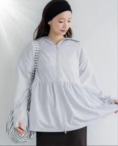 新品未使用/coca/UVカットティアードパーカーのサムネイル