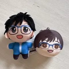 ユーリ!!! on Ice キーチェーンマスコット　おまんじゅう　セット