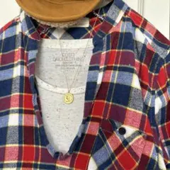 《coen》カラーネップ ロンＴ 長袖 ホワイト 薄手 春 重ね着