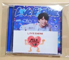 M!LK LOVE ENG!NE 塩﨑太智盤 ステッカー、シリアルナンバー付き