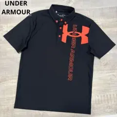 アンダーアーマー★ビッグロゴ★ヒートギア★ストレッチシャツ【メンズ サイズM】