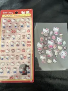 ボンボンドロップシール 赤 キティ ミニ