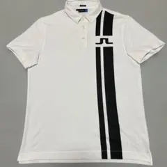 ⭐️新品⭐️J.LINDEBERGゴルフウェアXL 半袖 ホワイト 白 ポロシャツ